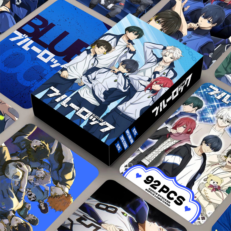 Blue Lock anime lomo cards price for a set of 92 pcs