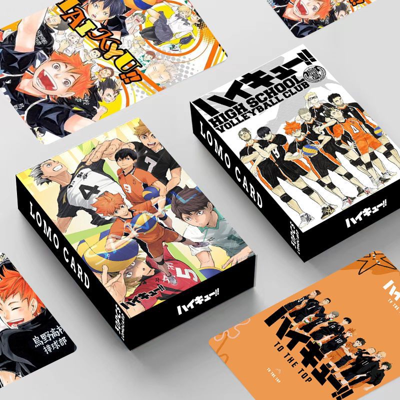 Haikyuu anime lomo cards price for a set of 30 pcs