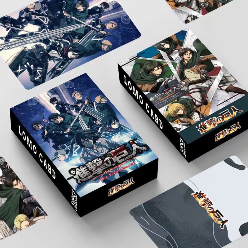 Attack on Titan anime lomo cards price for a set of 30 pcs