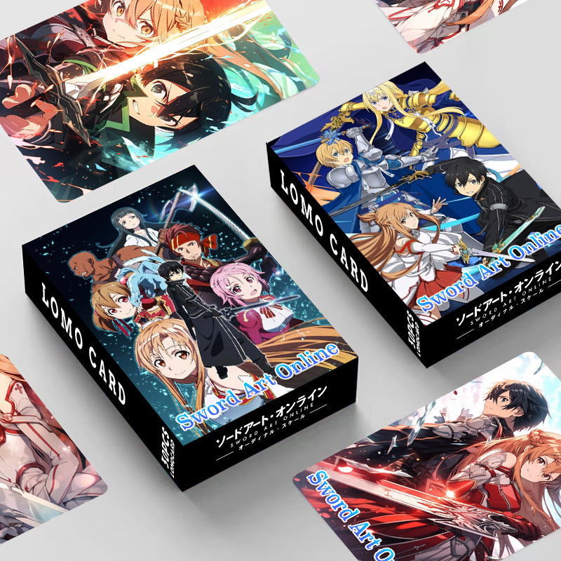 Sword art online anime lomo cards price for a set of 30 pcs