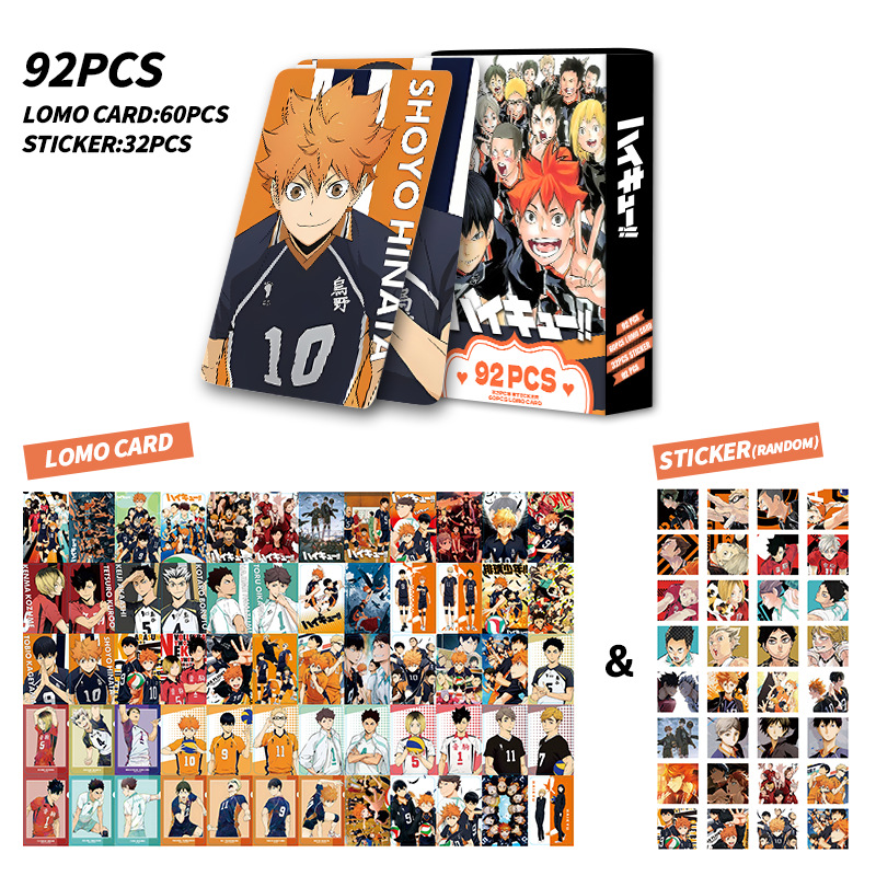 Haikyuu anime lomo cards price for a set of 92 pcs