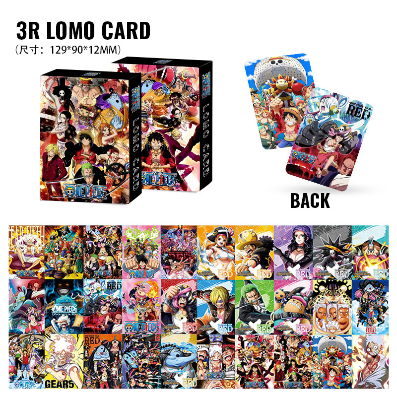 One Piece anime lomo cards price for a set of 30 pcs