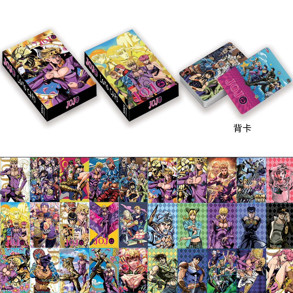 JoJos Bizarre Adventure anime lomo cards price for a set of 30 pcs