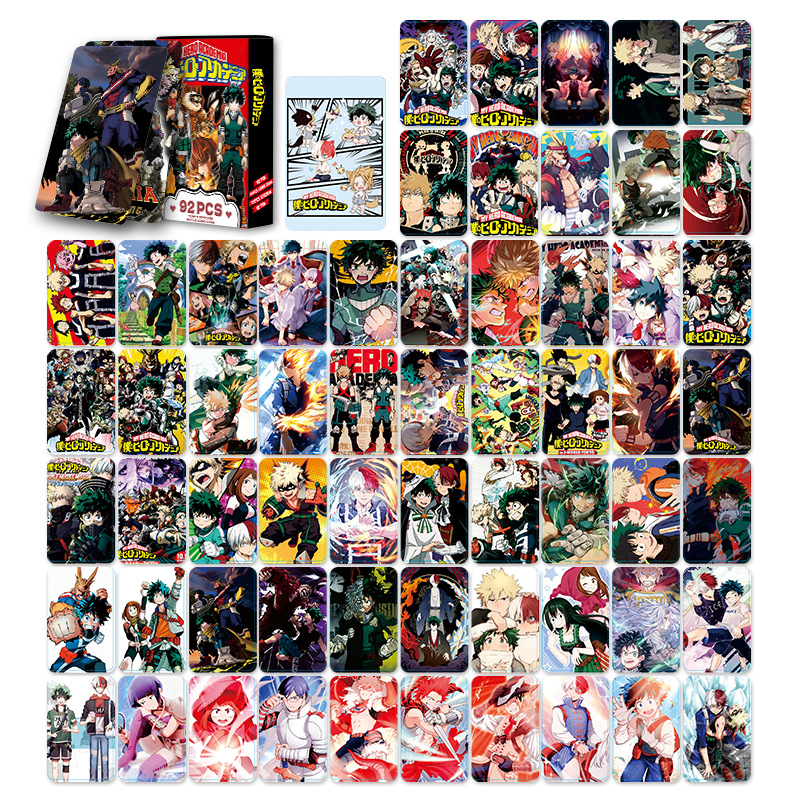 My Hero Academia anime lomo cards price for a set of 92 pcs