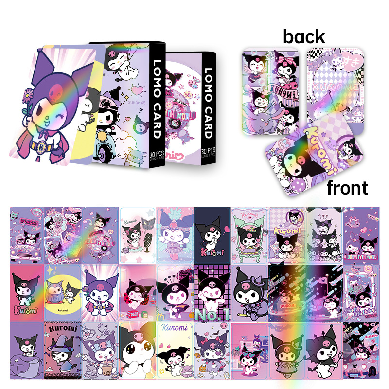 Kuromi anime lomo cards price for a set of 30 pcs