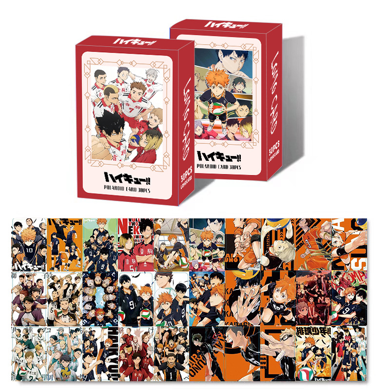 Haikyuu anime lomo cards price for a set of 30 pcs