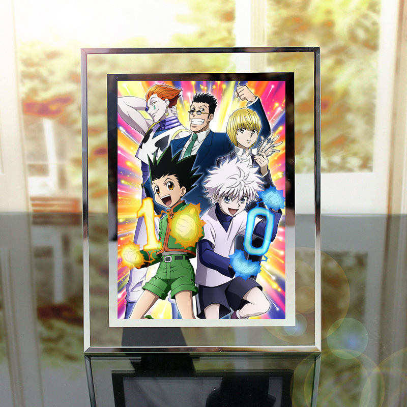 HunterX Hunter anime Crystal photo frame 15x20cm