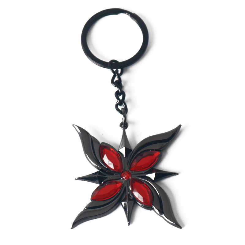 Genshin Impact anime keychain