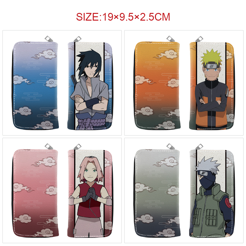 Naruto anime wallet 19*9.5*2.5cm