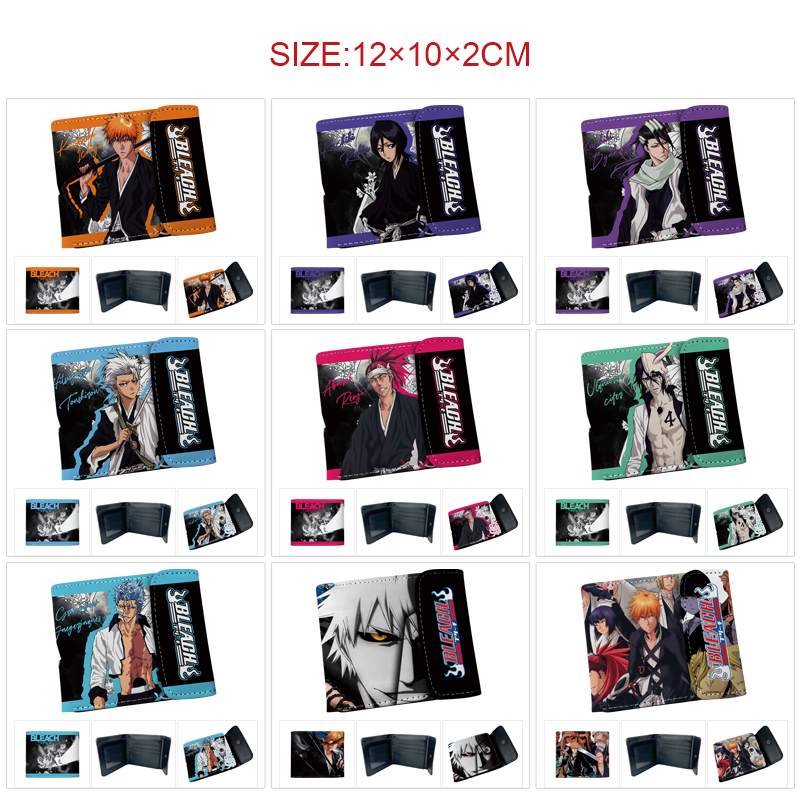 Bleach anime wallet 12*10*2cm