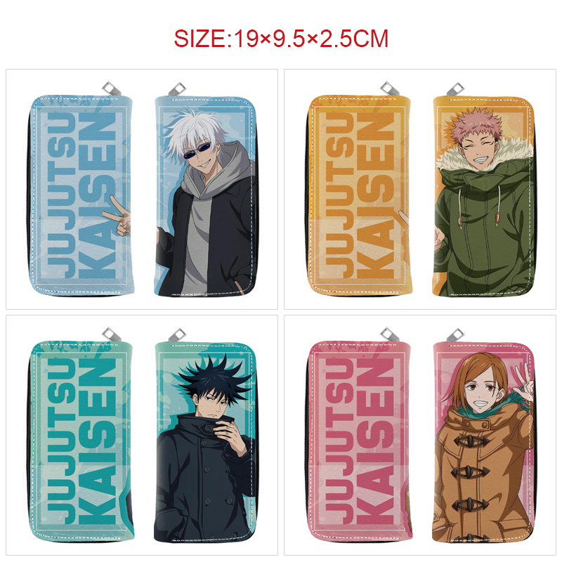 Jujutsu Kaisen anime wallet 19*9.5*2.5cm