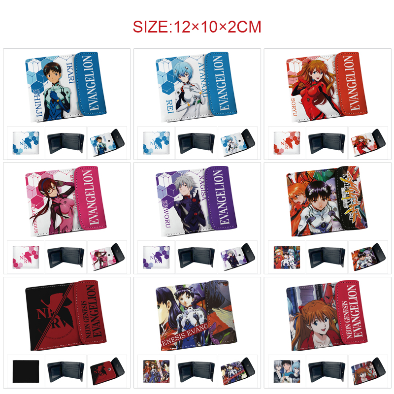 EVA anime wallet 12*10*2cm