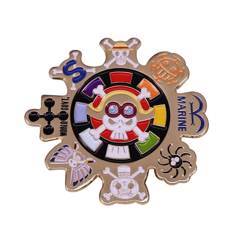 One Piece anime pin