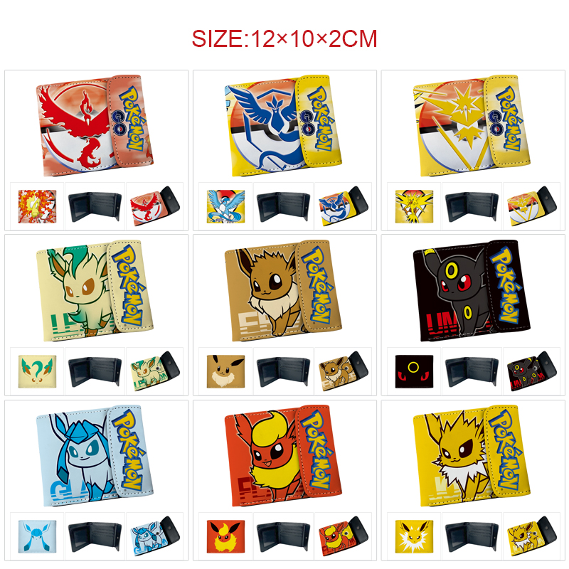 Pokemon anime wallet 12*10*2cm