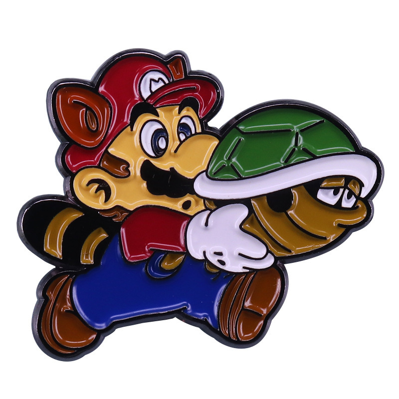 Super Mario anime pin