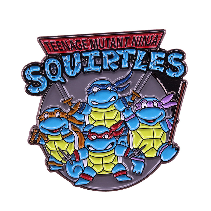 Turtles anime pin