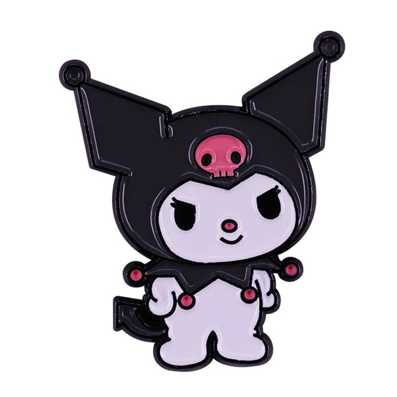 Kuromi anime pin