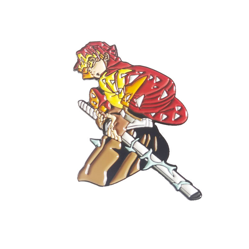 Demon slayer kimets anime pin