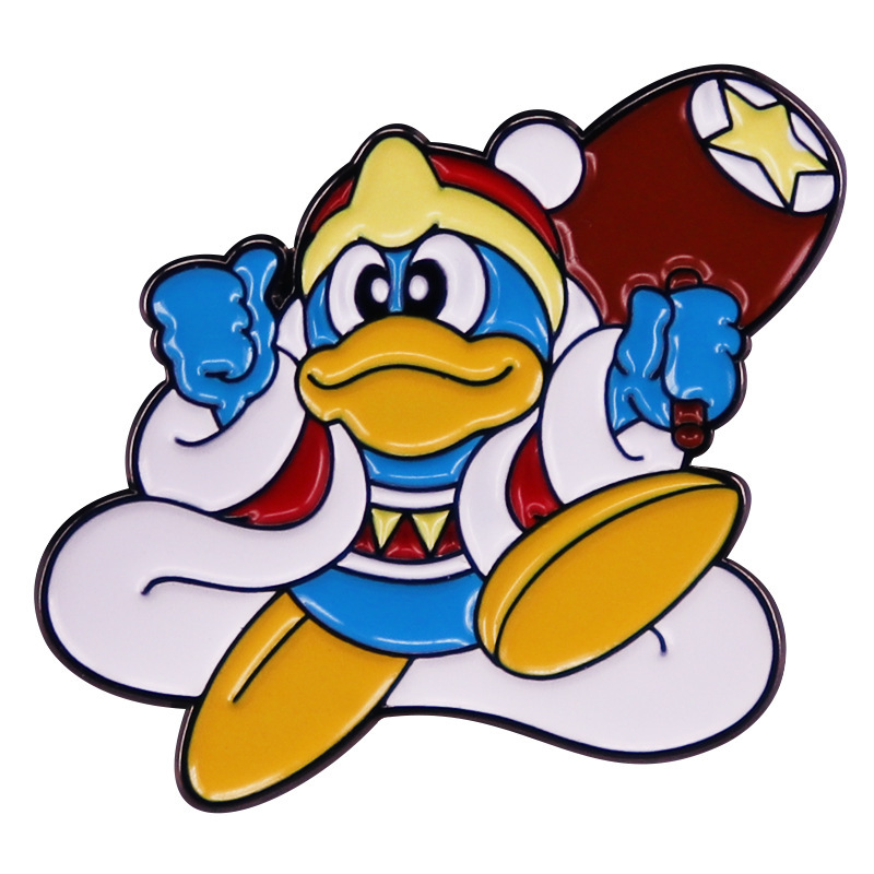Kirby anime pin