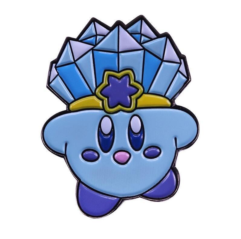 Kirby anime pin