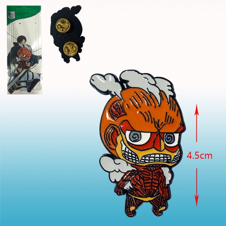 Attack on Titan anime pin