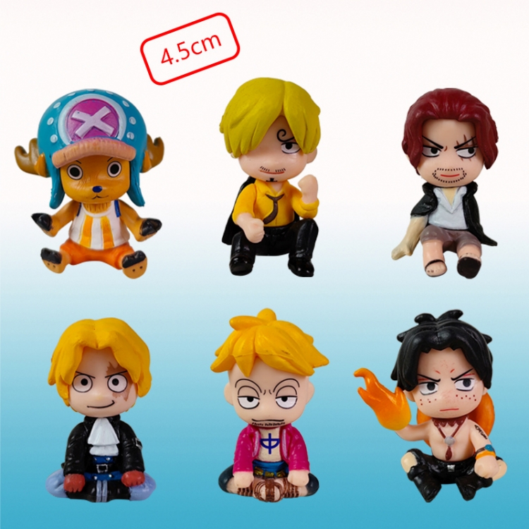 One Piece anime figure 4.5cm