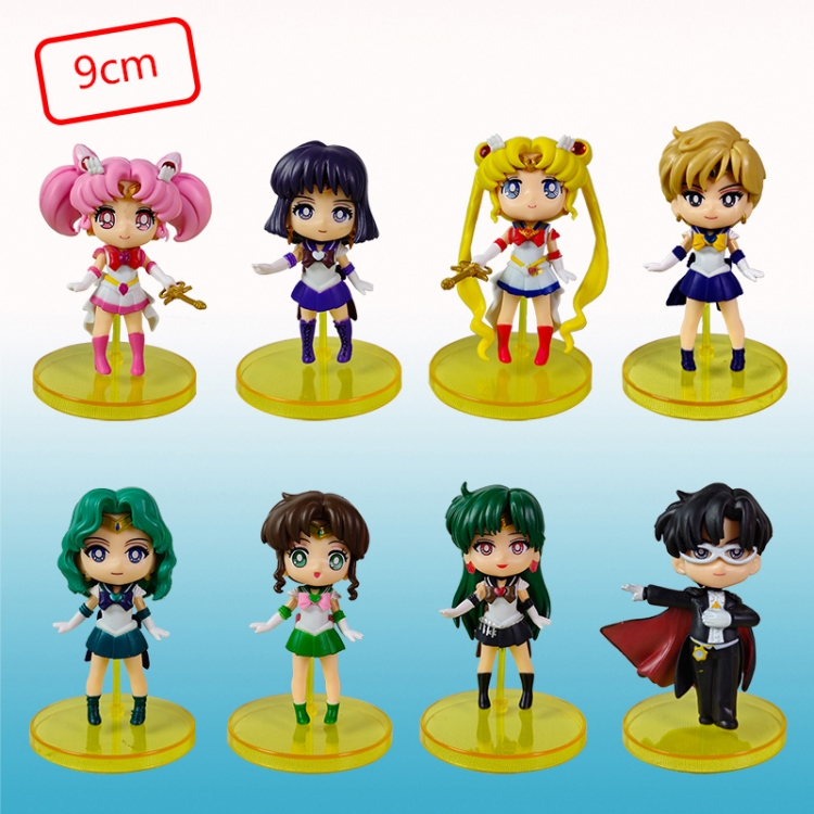 Sailor Moon Crystal anime figure 9cm