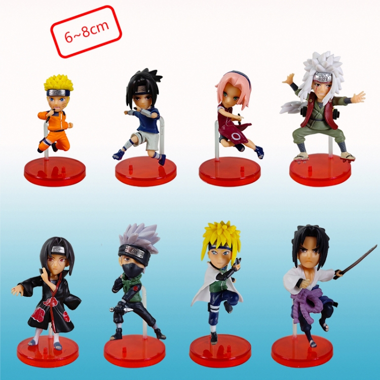 Naruto anime figure 6-8cm