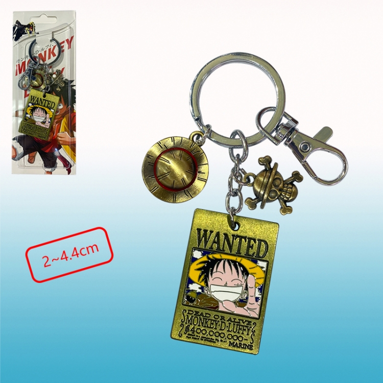 One Piece anime keychain