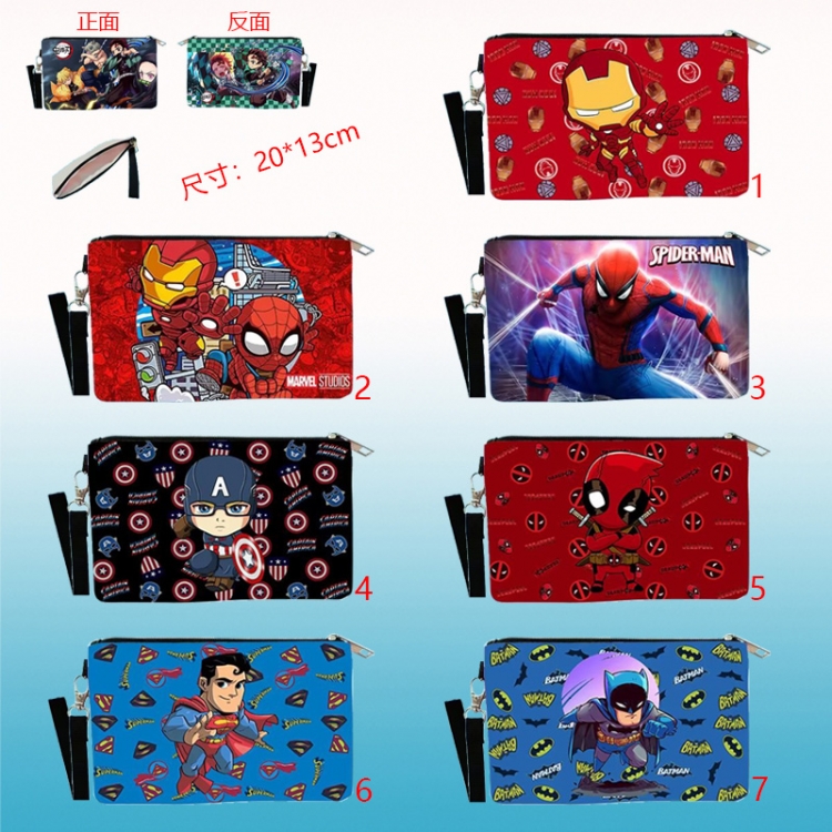 Superhero anime bag