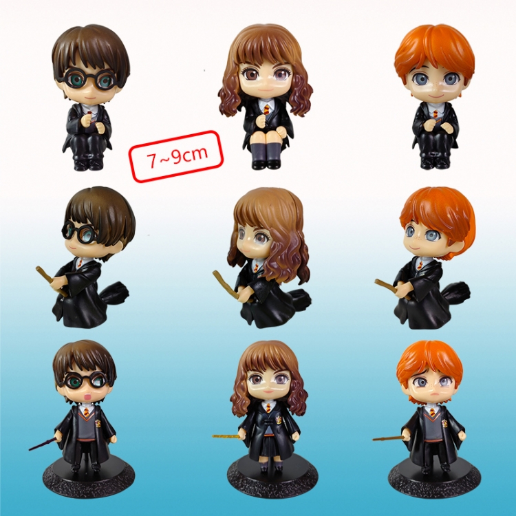 Harry Potter anime figure 7-9cm