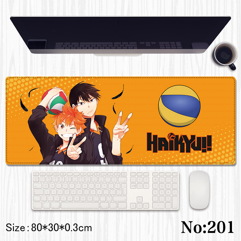 Haikyuu anime Mouse pad 80*30*0.3cm