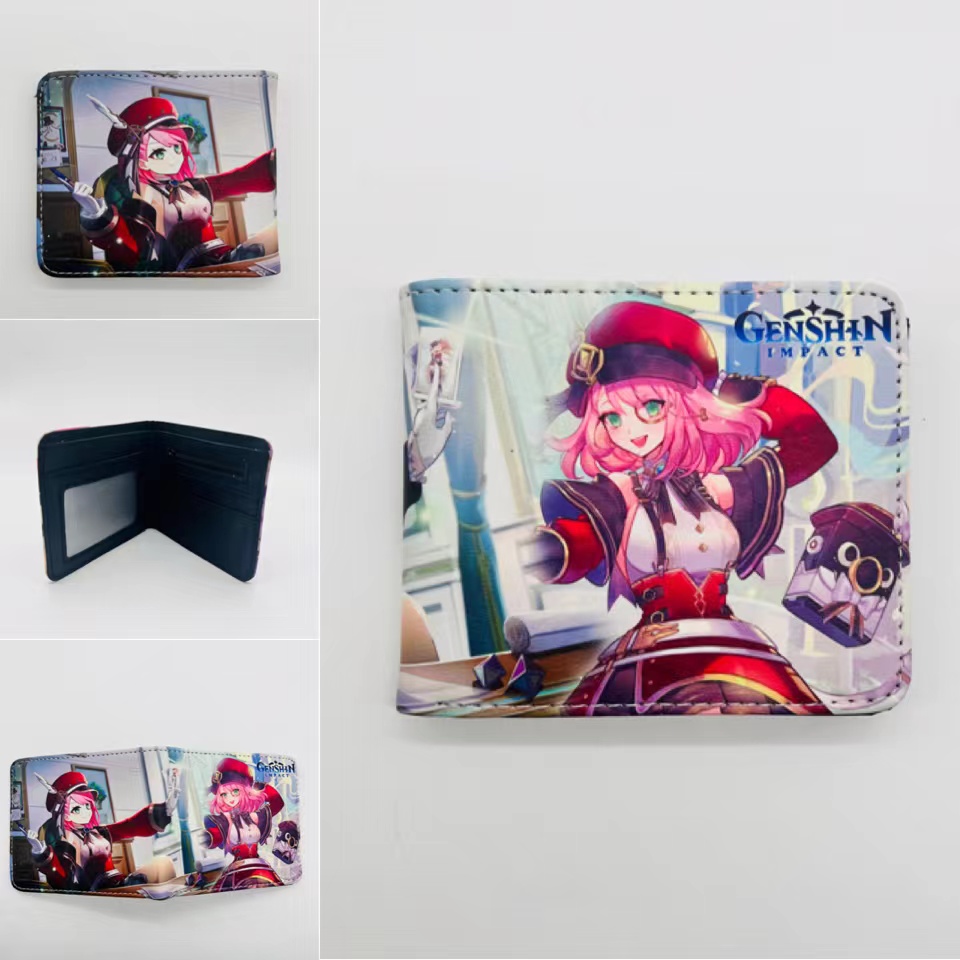 Genshin Impact anime wallet