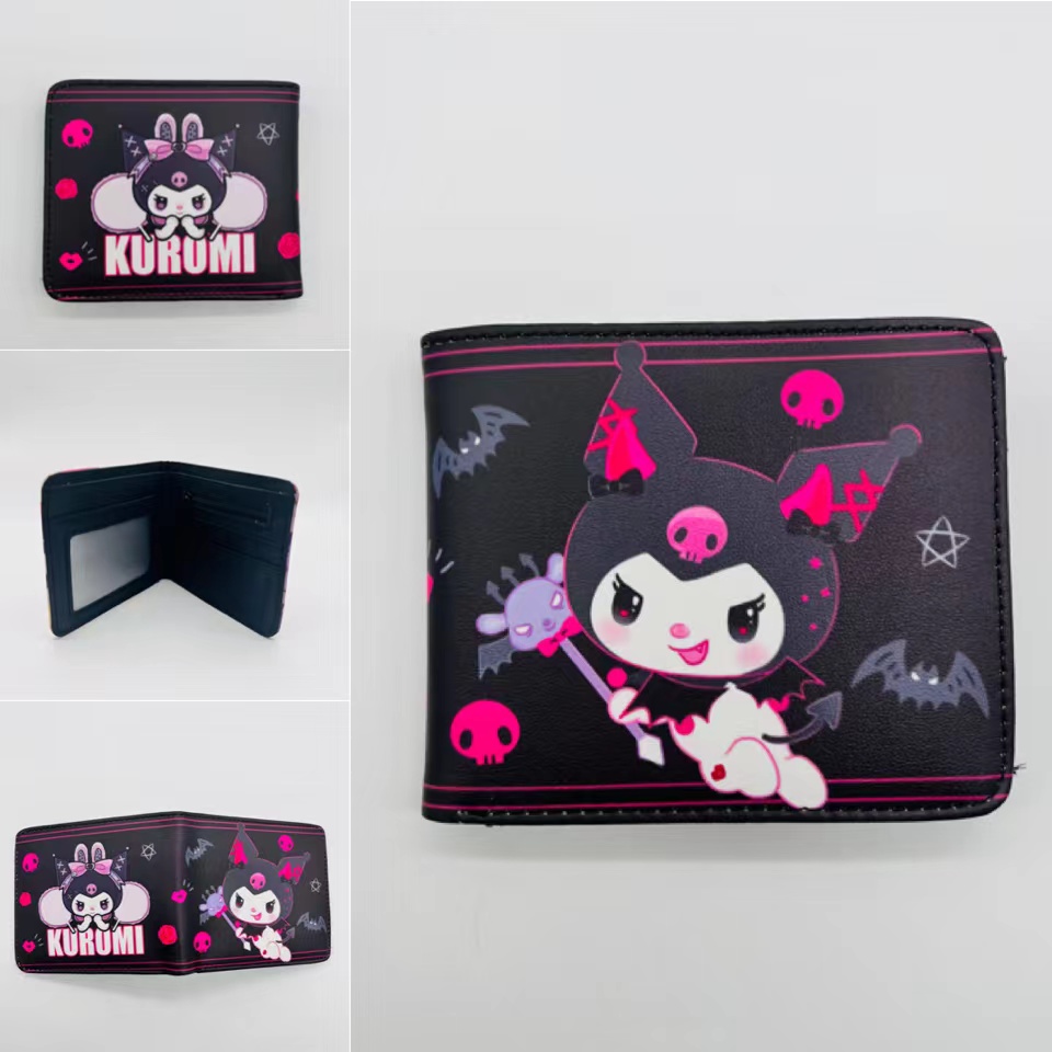 Kuromi anime wallet