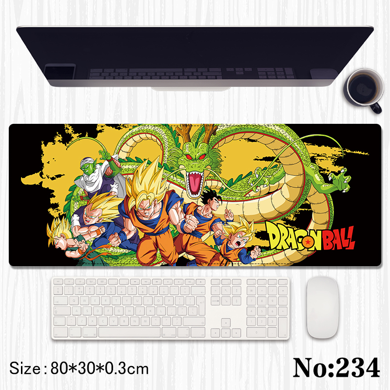 Dragonball anime Mouse pad 80*30*0.3cm
