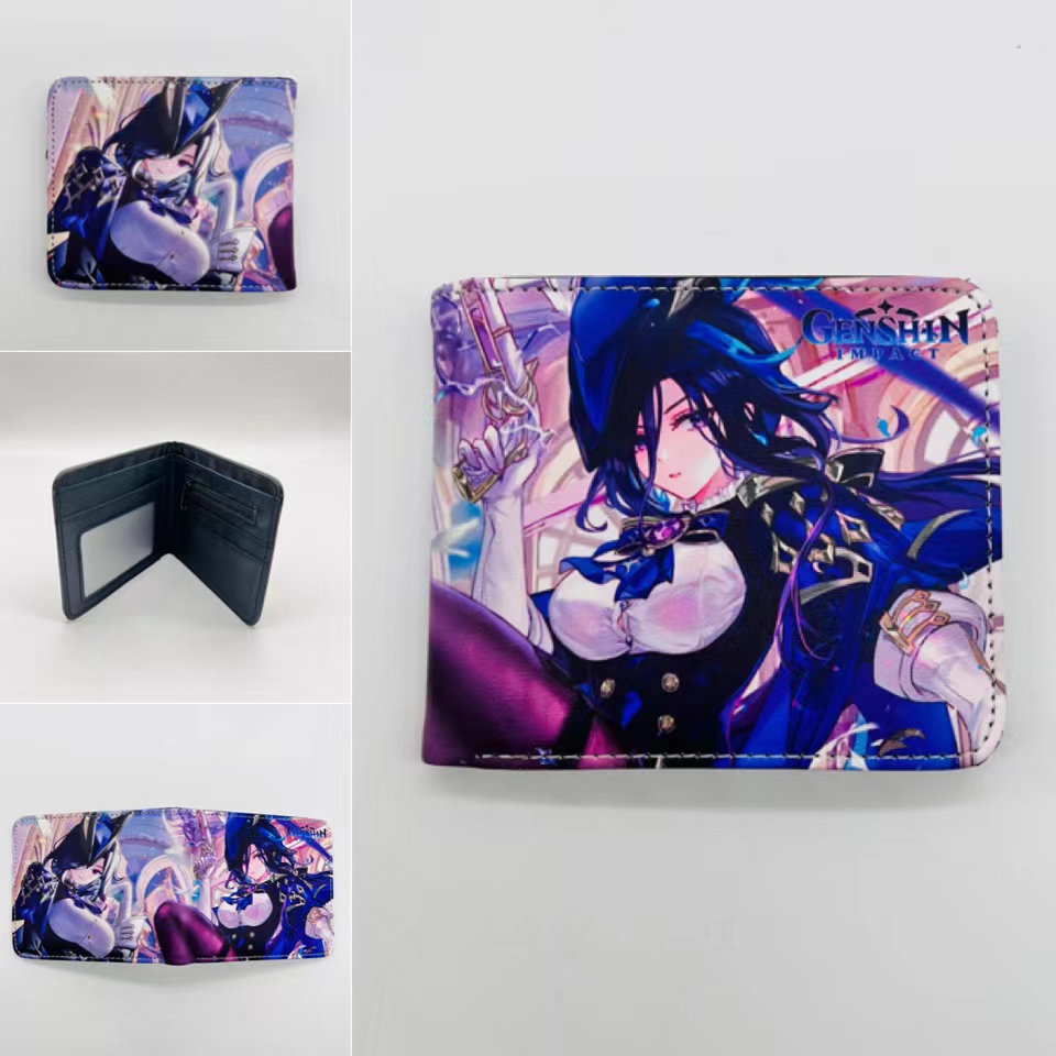 Genshin Impact anime wallet