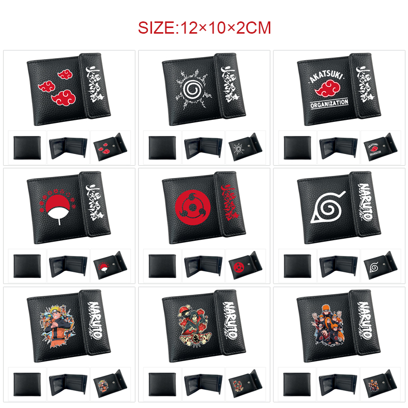 Naruto anime wallet 12*10*2cm