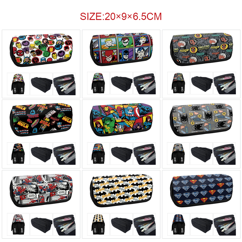 Avengers anime pencil bag 20*9*6.5cm