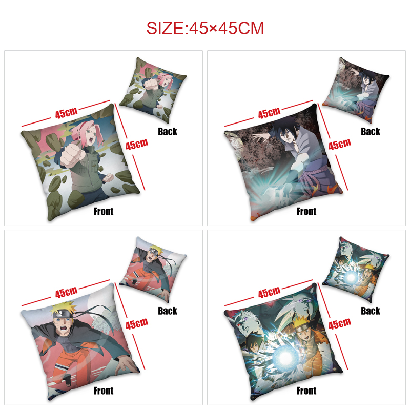 Naruto anime cushion 45*45cm