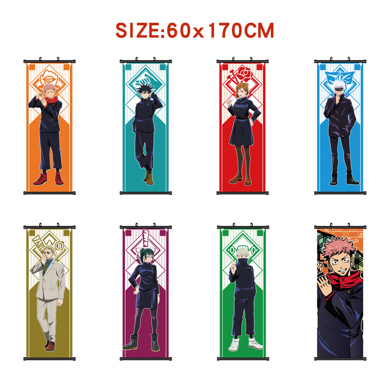 Jujutsu Kaisen anime wallscroll 60*170cm