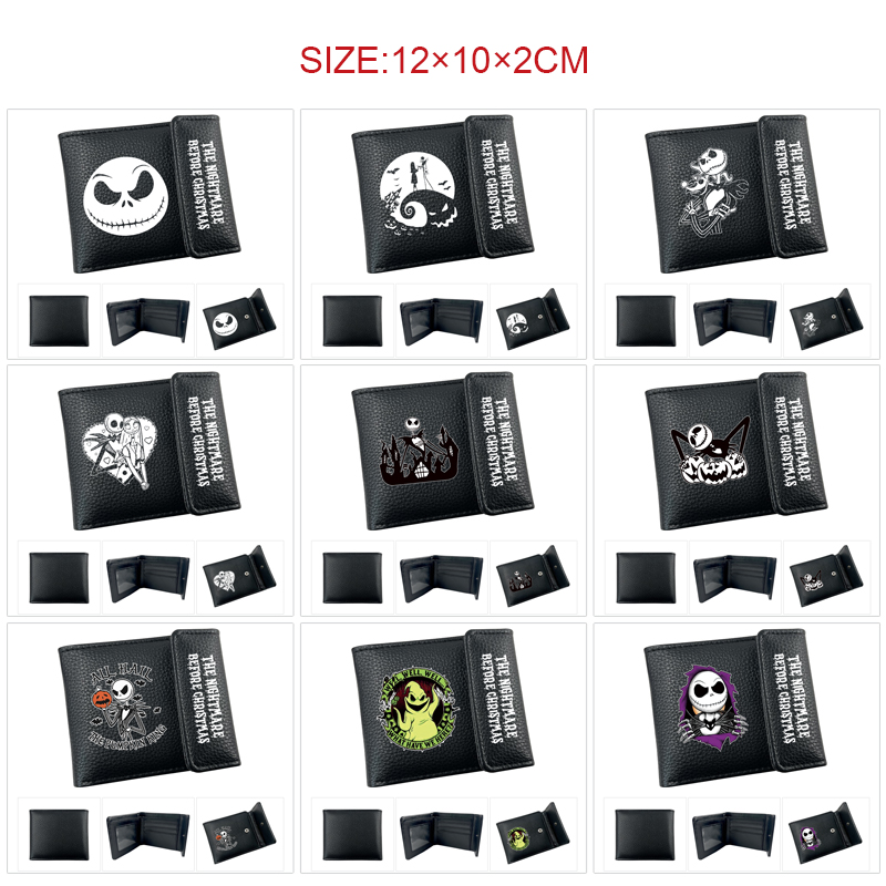 The Nightmare Before Christmas anime wallet 12*10*2cm
