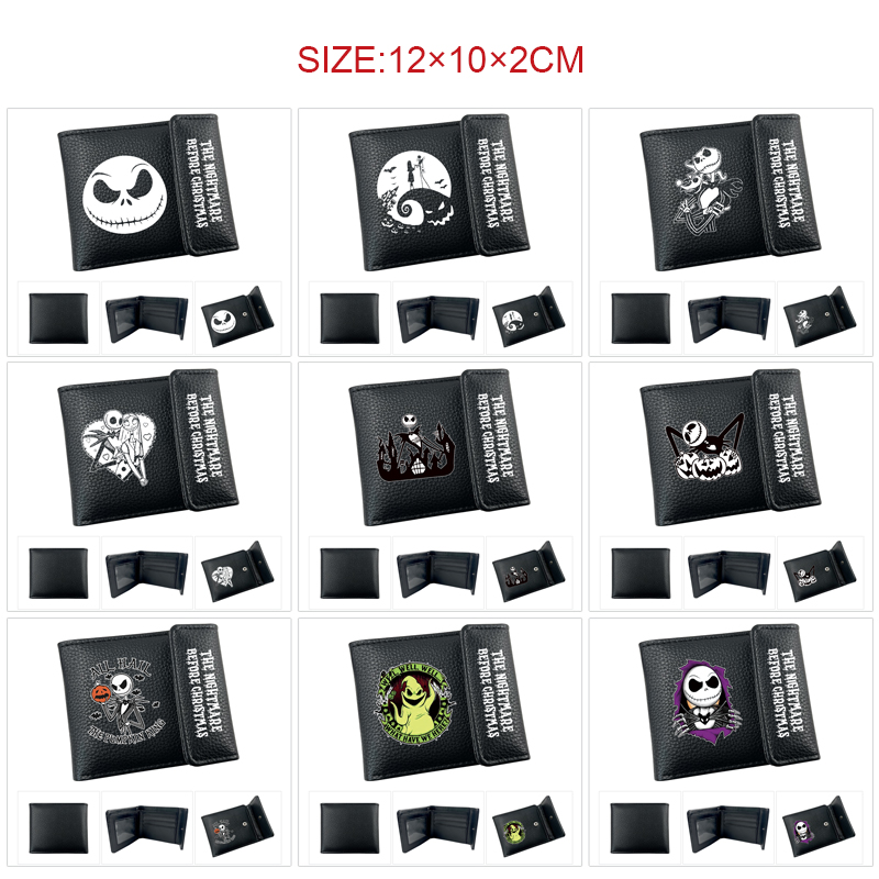 The Nightmare Before Christmas anime wallet 12*10*2cm