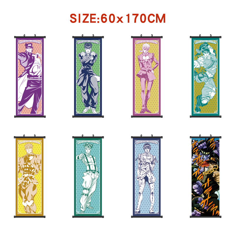 JoJos Bizarre Adventure anime wallscroll 60*170cm