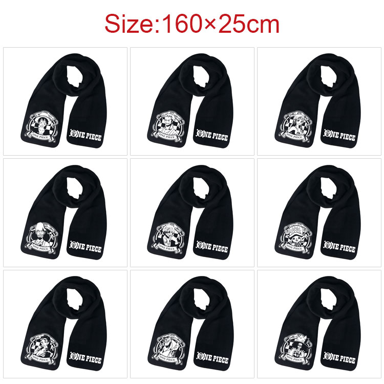 One Piece anime scarf