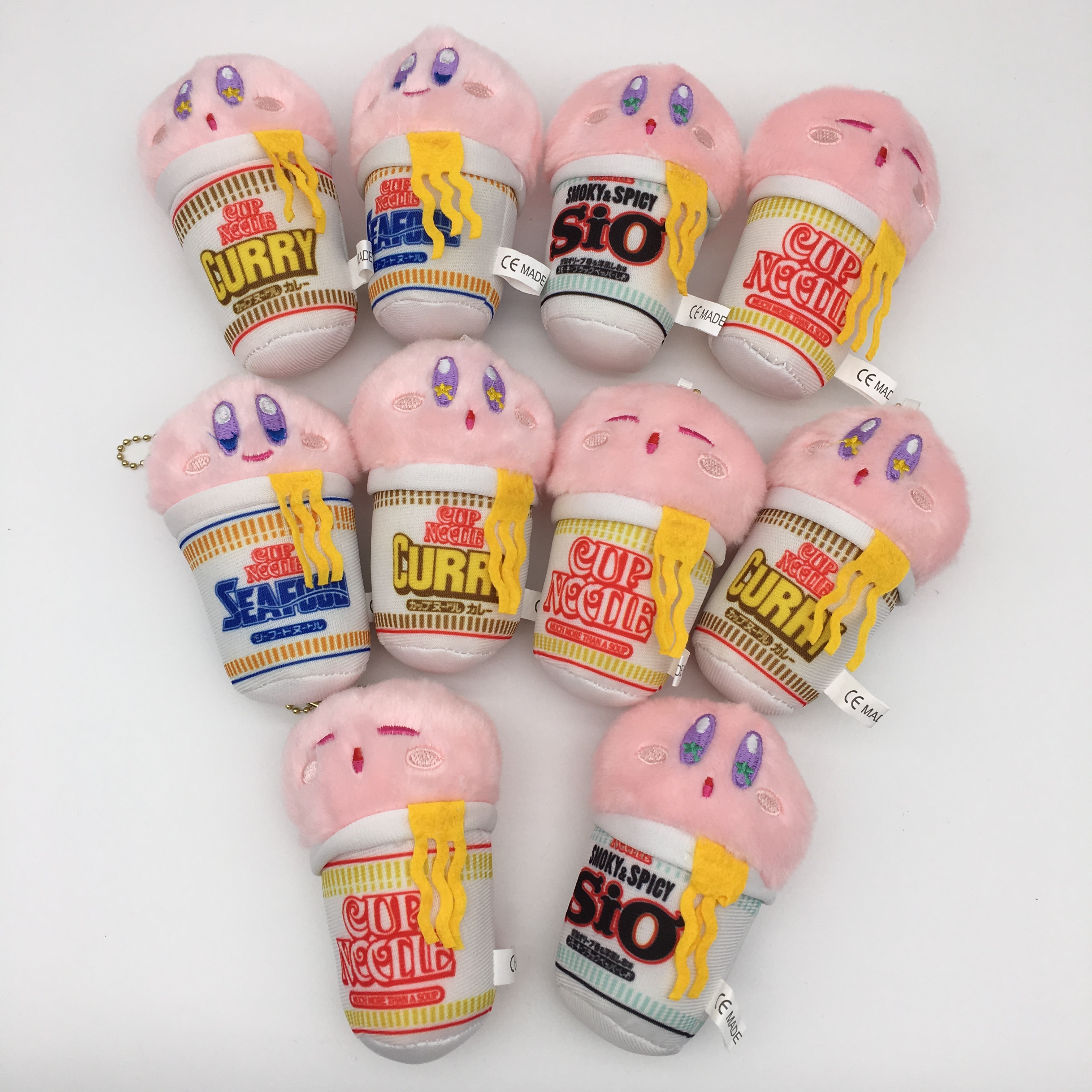 Kirby anime Plush toy 11cm 10 pcs a set