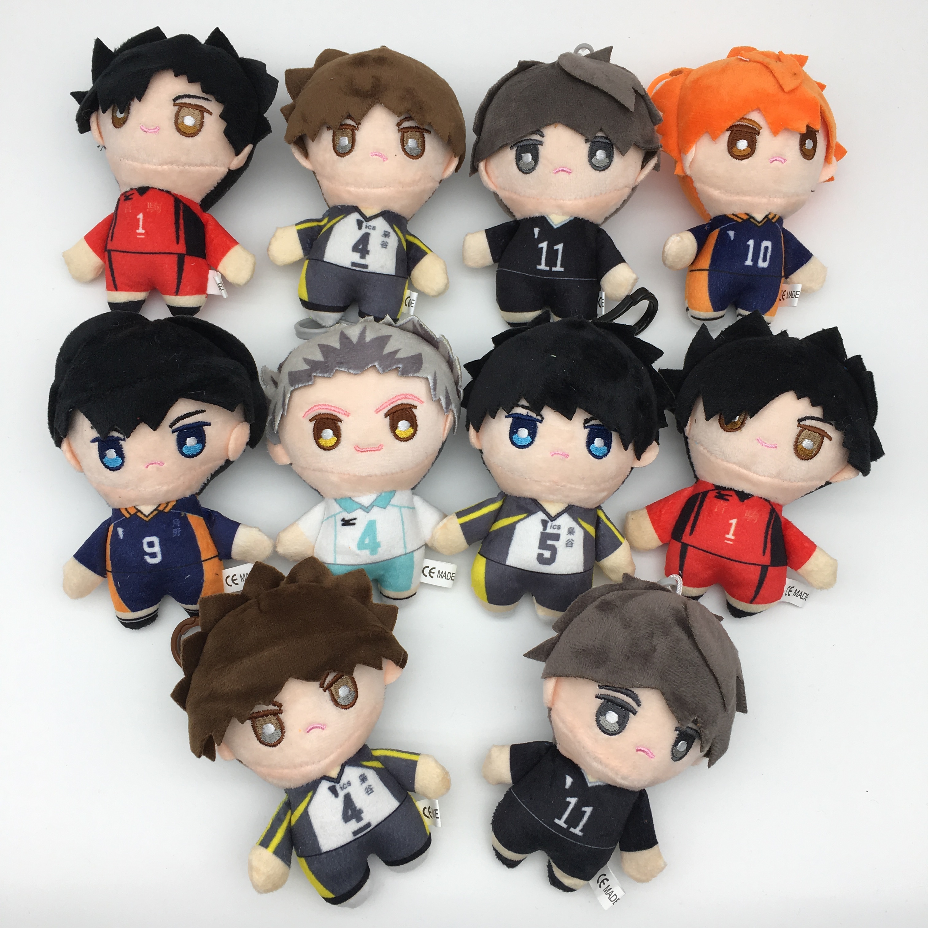 Haikyuu anime Plush toy 13cm 10 pcs a set