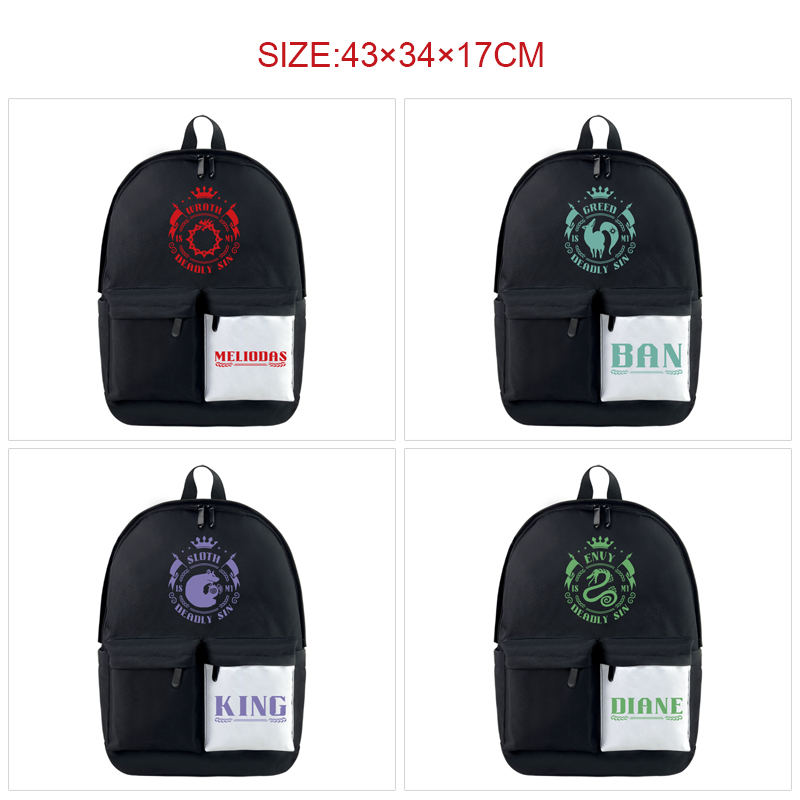 seven deadly sins  anime Backpack