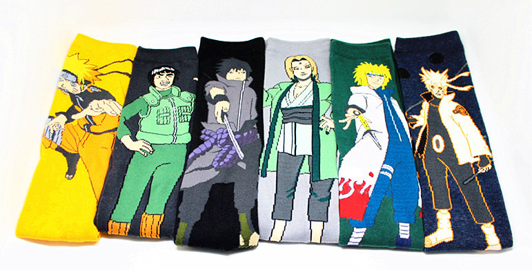 Naruto anime socks