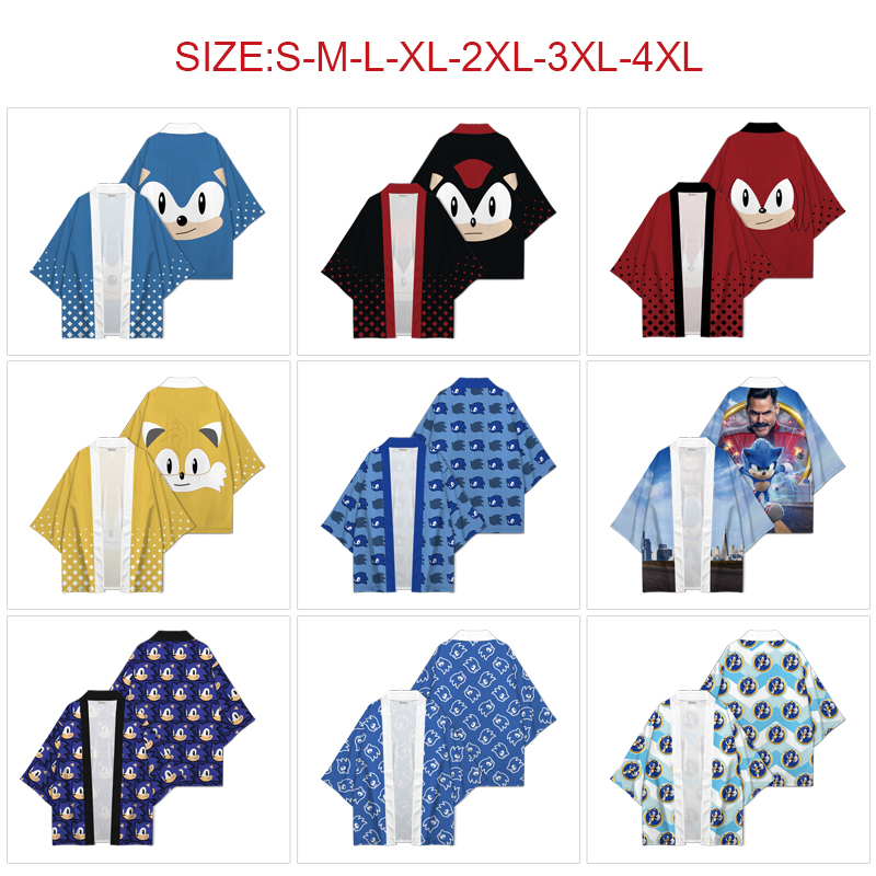 Sonic anime kimono