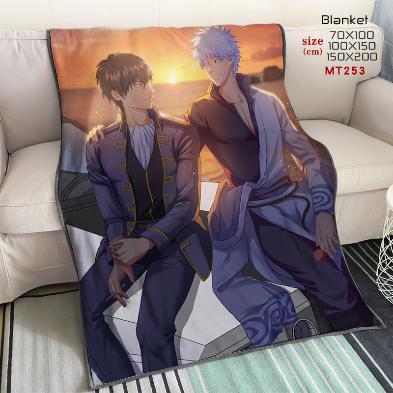 Gintama anime blanket 150*200cm